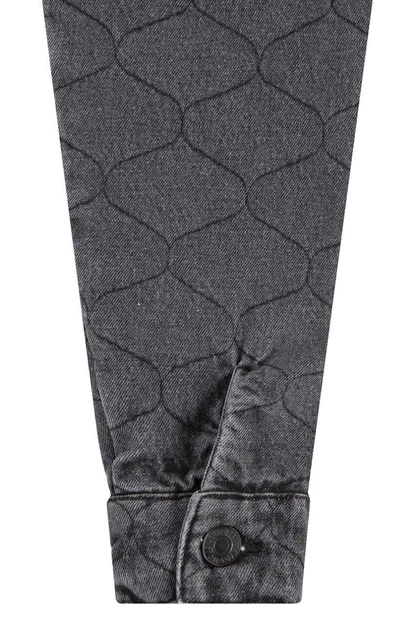 Джинсова куртка Levi's для дівчинки Темно-сірий (097 pvu d-grey (152 (12A)) - Фото 8 Джинсова куртка Levi's для дівчинки Темно-сірий (097 pvu d-grey (152 (12A)) - зображення 8