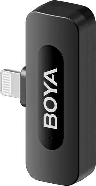 Беспроводной петличный микрофон Boya BY-V3 combo Type-C/Lightning Black - изображение 4