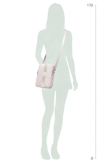 Сумка для ноутбука Guess 4G Stripes 10" Pink (3666339120467) - зображення 4