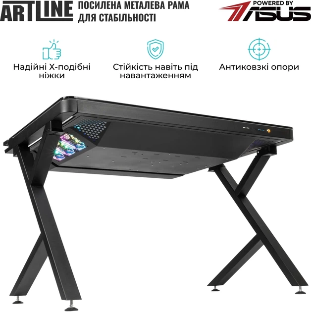 Компьютер в столе ARTLINE Overlord DESK Windows 11 Pro (DESKv05Win) - Фото 8 Компьютер в столе ARTLINE Overlord DESK Windows 11 Pro (DESKv05Win) - изображение 8