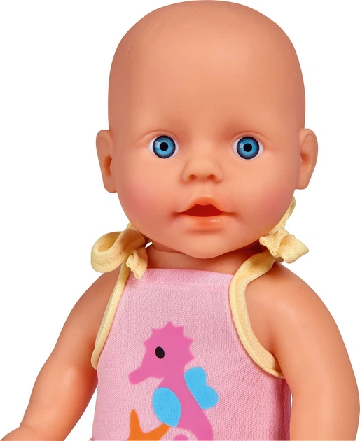 Lalka bobas Simba New Born Baby dla kąpieli 30 cm 5632397 (4006592040857) - obraz 4