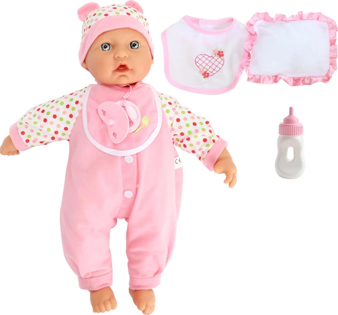 Лялька Toi-Toys Baby Beau з аксесуарами 40 см 2420792 (8714627020212) - зображення 3