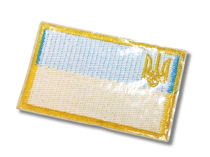 Аппликация FROM FACTORY APURK1 для одежды нашивка Флаг Украины №1/7.5х4.5см - изображение 5