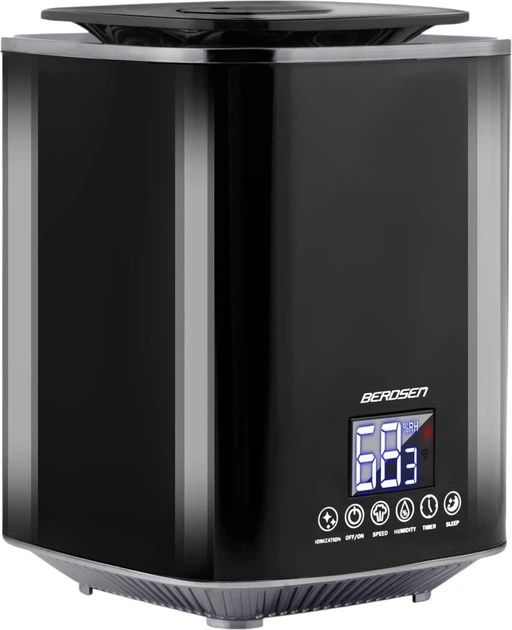Зволожувач повітря Berdsen BD-502 Чорний - зображення 2