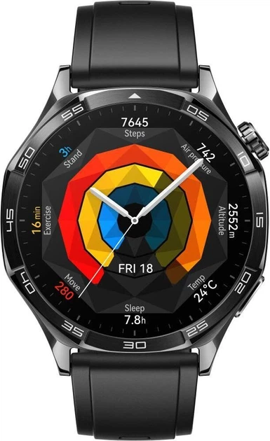Смарт-годинник HUAWEI Watch GT 5 46 mm Black (55020DKM) Refurbished - изображение 2