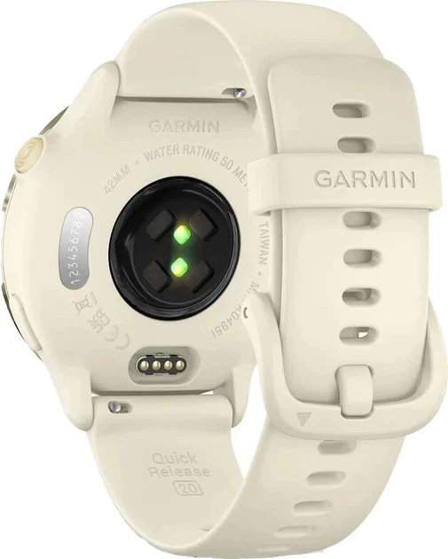 Смарт-годинник Garmin Vivoactive 6 Lunar Gold with Bone Band (010-02985-01/41) Refurbished - Фото 4 Смарт-годинник Garmin Vivoactive 6 Lunar Gold with Bone Band (010-02985-01/41) Refurbished - изображение 4