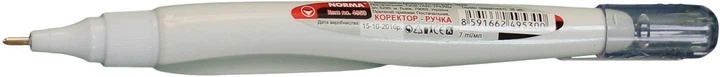 Корректор-ручка 7мл, NORMA.4953 металлическое перо - изображение 2