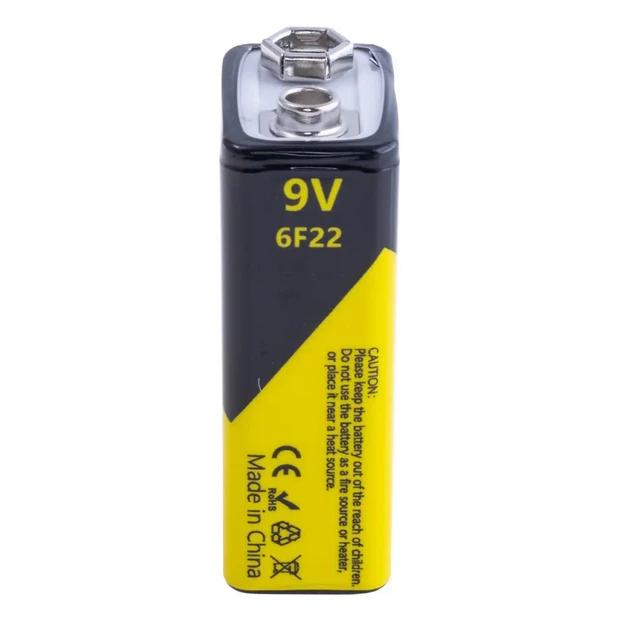 Акумулятор крона LiitoKala Li-Ion 9V 1100mAh, зарядка від USB Type-C - изображение 2