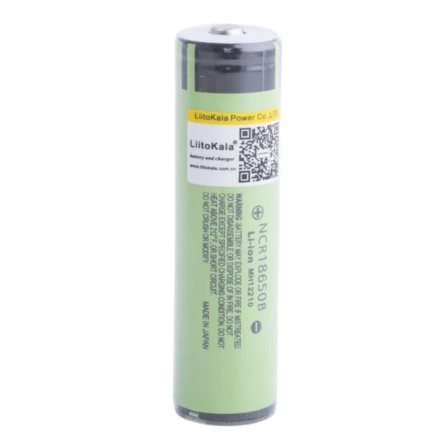 Акумулятор LiitoKala Li-ion 18650 3400mAh з захистом, NCR18650B+PCB-MH12210 - Фото 1 Акумулятор LiitoKala Li-ion 18650 3400mAh з захистом, NCR18650B+PCB-MH12210 - изображение 1