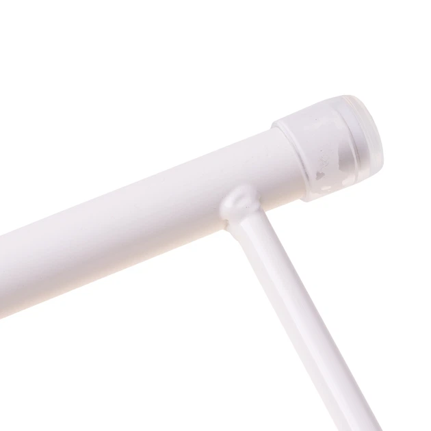 Stolik okrągły Hedo 55076 metalowy Biały (5904041106033) - obraz 3