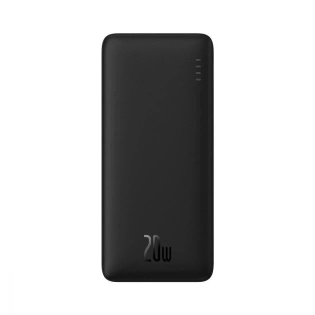 Павербанк Baseus Airpow 10000 mAh 20W Швидка зарядка Quick Charge 3.0/Power Delivery 3.0 (PPQD090001) Чорний - изображение 3