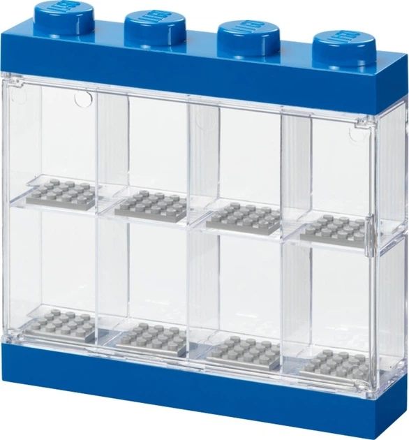 Pudełko do przechowywania Room Copenhagen na minifigurki LEGO Niebieskie 4065 (5711938032104) - obraz 2