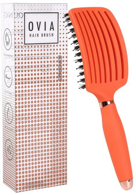 Szczotka do włosów Sister Young Ovia Pomarańczowa (5905490225696) - obraz 2