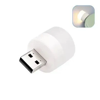 Фонарик USB "лампа циліндр" (холодний світ) 73873 - Фото 1 Фонарик USB "лампа циліндр" (холодний світ) 73873 - зображення 1