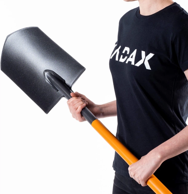Лопата металева Kadax Minzier 125 x 19 см Чорна (K4201) - зображення 7