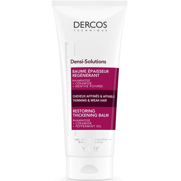 Бальзам-кондиціонер Vichy Dercos Densi-Solutions для відновлення густоти й об'єму ослабленого волосся 200 мл