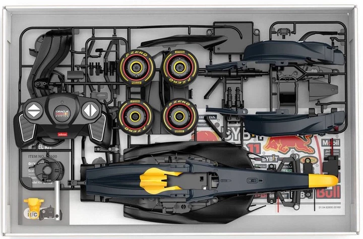Klocki konstrukcyjne Rastar 1:16 Red Bull F1 RB19 50 elementów 4520 (8720847745200) - obraz 3