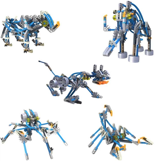 Конструктор K’Nex Cyborg Creatures 196 елементів 38851 (744476124630) - зображення 3