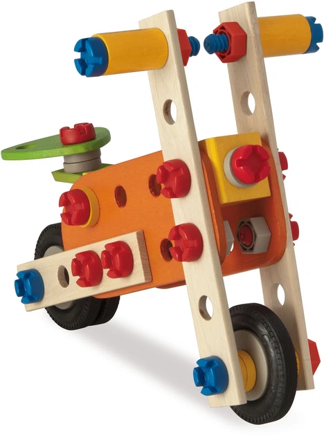 Klocki konstrukcyjne Eichhorn Constructor 4 w 1 85 elementów 100039031 (4051902390313) - obraz 5