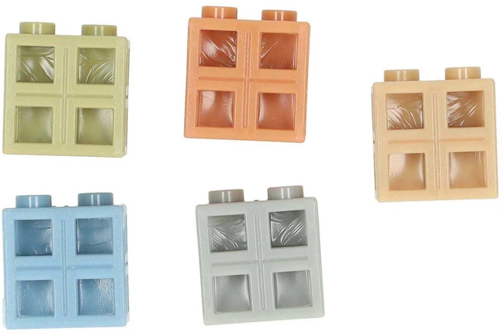 Klocki konstrukcyjne Jumbo siatkowych Jumbo 300 elementów B08N (8713218061184) - obraz 4