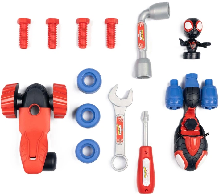 Klocki konstrukcyjne Smoby Marvel Spidey: Amazing freands 17 elementów 7600360928 (3032163609285) - obraz 3