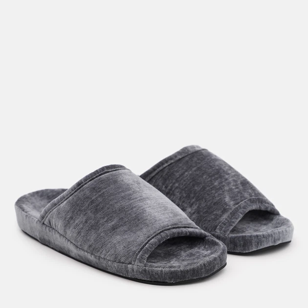 Женские домашние тапочки с открытым носком FX shoes Валенсия 7209 40 25.5 см Серые (2820000018229) - Фото 3 Женские домашние тапочки с открытым носком FX shoes Валенсия 7209 40 25.5 см Серые (2820000018229) - изображение 3