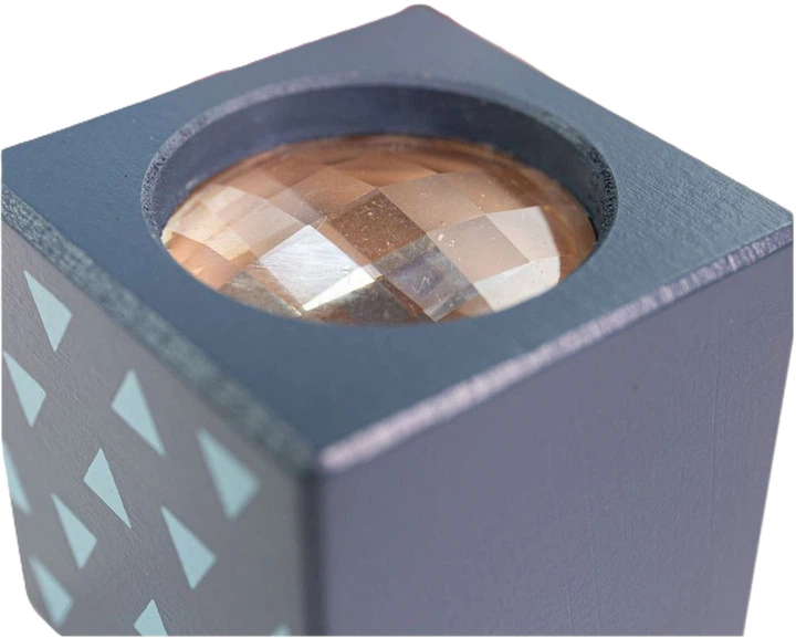 Набір дерев’яних сенсорних дерев’яних кубиків Bigjigs 8 елементів 34045 (0691621820452) - зображення 3