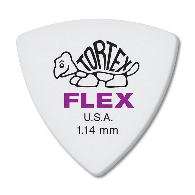 Медиаторы Dunlop 456P1.14 Tortex Flex Triangle Player's Pack 1.14 mm (6 шт.) - Фото 2 Медиаторы Dunlop 456P1.14 Tortex Flex Triangle Player's Pack 1.14 mm (6 шт.) - изображение 2