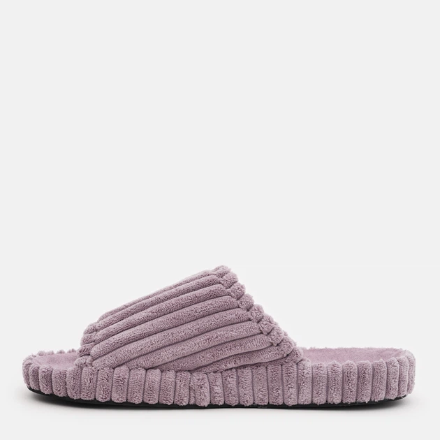 Женские домашние тапочки утепленные меховые с открытым носком FX shoes Лотос 7302 36 23 см Сиреневые (2820000018601) - Фото 4 Женские домашние тапочки утепленные меховые с открытым носком FX shoes Лотос 7302 36 23 см Сиреневые (2820000018601) - изображение 4