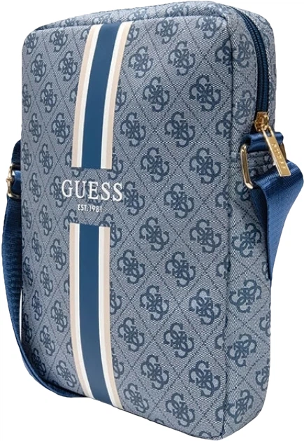 Сумка для ноутбука Guess 4G Stripes 10" Blue (3666339120481) - зображення 2