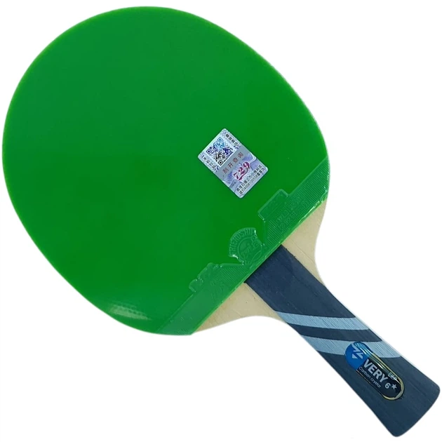 Ракетка 729 Very 6 Green-black rubber (1657) - изображение 2
