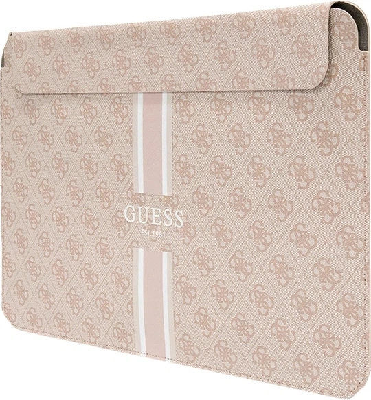 Сумка для ноутбука Guess 4G Printed Stripes 14" Pink (3666339120559) - зображення 2