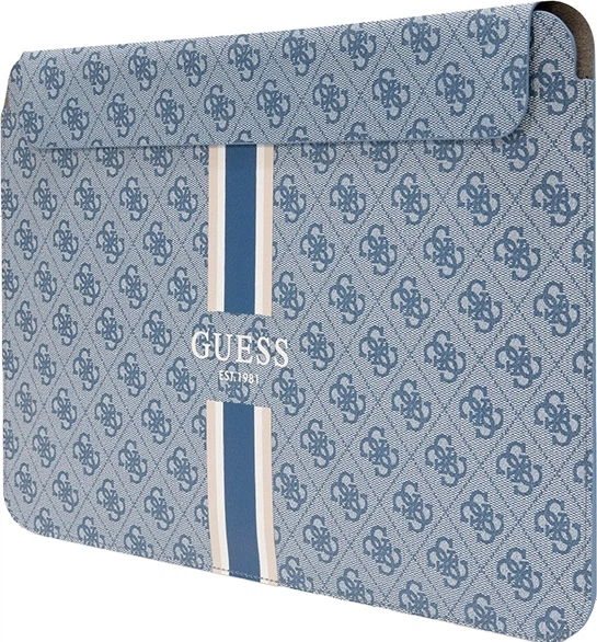 Сумка для ноутбука Guess 4G Printed Stripes 16" Blue (3666339120580) - зображення 2
