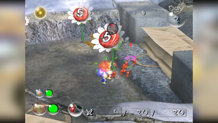 Игра Nintendo GameCube Pikmin 2 Europe Английская Версия Б/У - изображение 4