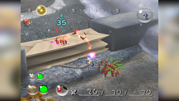 Игра Nintendo GameCube Pikmin 2 Europe Английская Версия Б/У - изображение 5