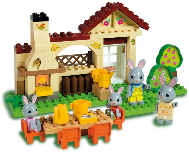 Конструктор Unico Plus Maximilian Families Cafe 70 елементів 8934-0MAX (8000796089342) - Фото 2 Конструктор Unico Plus Maximilian Families Cafe 70 елементів 8934-0MAX (8000796089342) - зображення 2