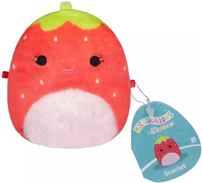 Набір м'яких іграшок Squishmallows Micromallows: Greer, Sloan, Emerald, Oz, Scarlet, Ald 6 шт 4530350 (191726764694) - зображення 3