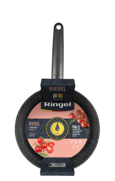 Сковорода Ringel Riegel 30 см (RG-1153-30) - Фото 4 Сковорода Ringel Riegel 30 см (RG-1153-30) - изображение 4