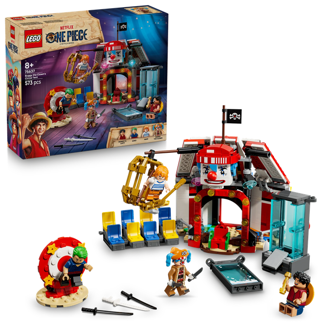 Конструктор Лего Ван Пис Цирковая палатка клоуна Багги Lego One Piece 75637 - изображение 6