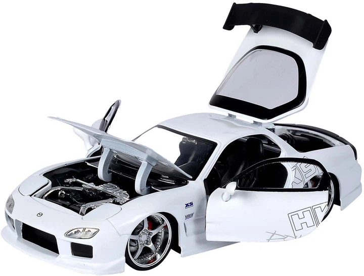 Metalowy model samochod Jada Toys Fast and Furious: Mazda RX-7 1993 1:24 5699770 (4006333098499) - obraz 2