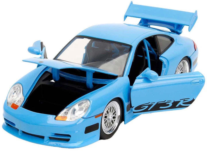 Metalowy model samochod Jada Toys Fast and Furious: Brians Porsche 911 GT3 RS 1:24 5699773 (4006333099076) - obraz 2