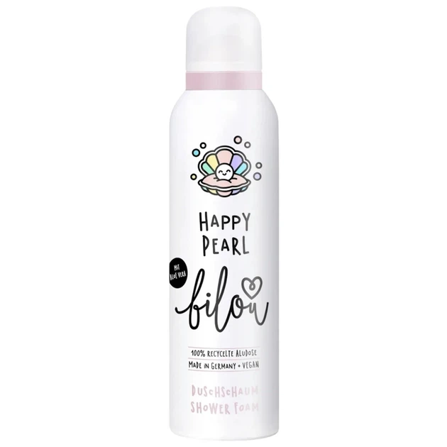 Happy Pearl Shower Foam Пінка для душу Bilou 200ml - Фото 1 Happy Pearl Shower Foam Пінка для душу Bilou 200ml - зображення 1