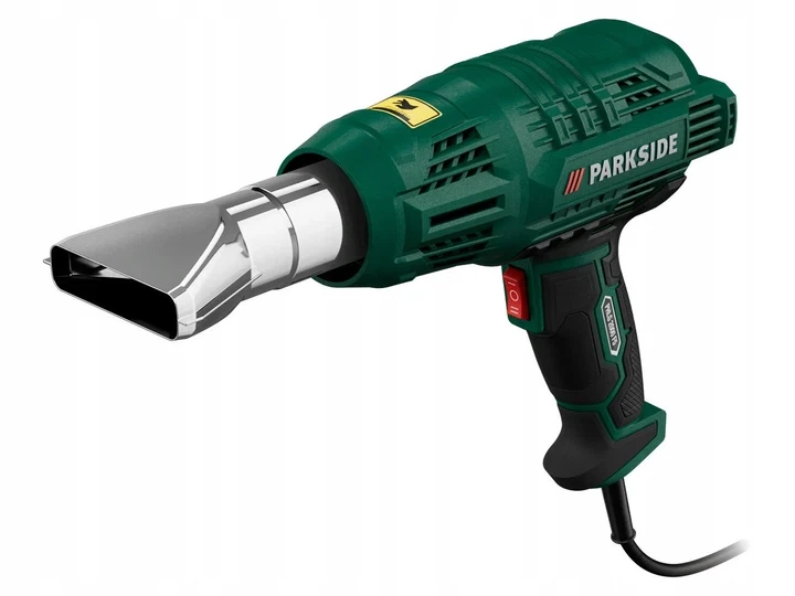Строительный Фен Parkside PHLG 2000 F5, 2 режима температуры с 4 насадками - изображение 5