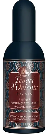 Парфумована вода для чоловіків Tesori d'Oriente Ebony Wood & Ginseng, 100 мл - Фото 1 Парфумована вода для чоловіків Tesori d'Oriente Ebony Wood & Ginseng, 100 мл - зображення 1
