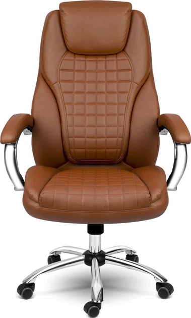 Офісне крісло Sofotel Batory Коричневе 240803 (5903890614461) - зображення 2