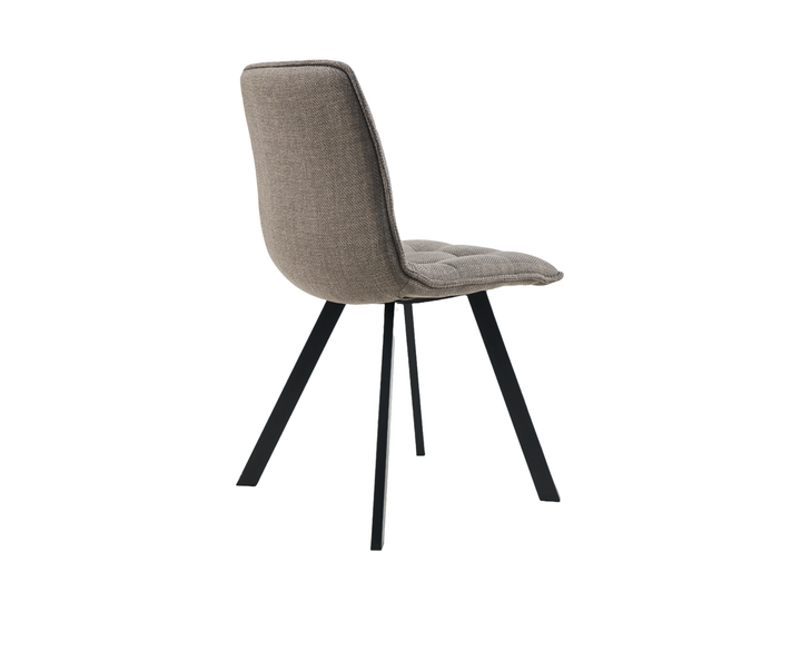 Стілець для кухні M-70 Vetro Mebel Чорний/Мокко (метал/тканина) (M-70-mocco/black) - зображення 3