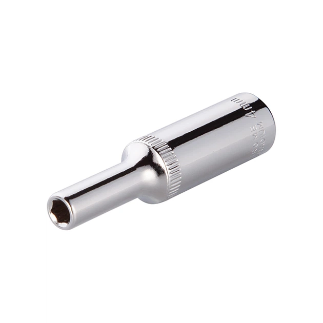 Головка шестигранна подовжена 1/4", 4 мм, Cr-V STORM INTERTOOL ET-0452 - Фото 1 Головка шестигранна подовжена 1/4", 4 мм, Cr-V STORM INTERTOOL ET-0452 - изображение 1