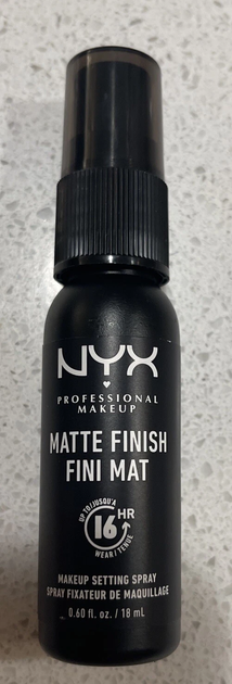 Спрей-фиксатор макияжа NYX Professional Makeup Matte Finish Mini 18 мл - изображение 5