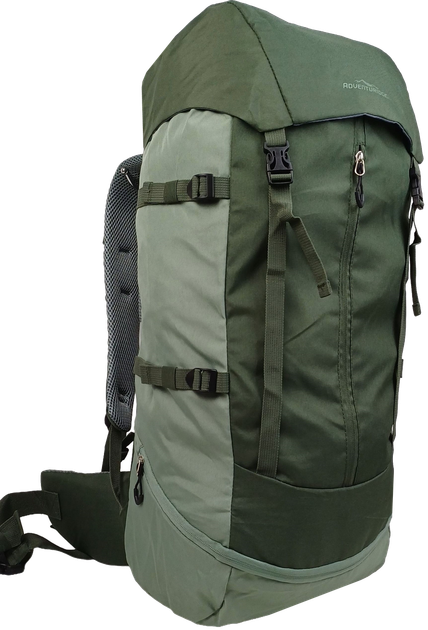 Легкий Походный, Туристический Рюкзак С Дождевиком 45l Adventuridge Хаки (374069) - изображение 4