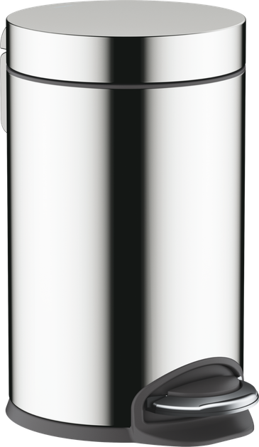 Відро для сміття HANSGROHE AddStoris 3 л Chrome (41775000) з функцією Softclose - Фото 2 Відро для сміття HANSGROHE AddStoris 3 л Chrome (41775000) з функцією Softclose - зображення 2